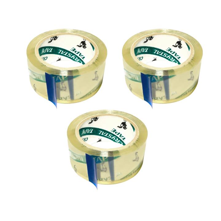 چسب پهن کریستال کد 90Y عرض 5 سانتی متر بسته 3 عددی